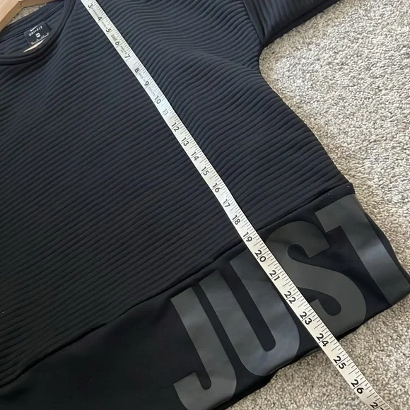 Nike Dri-Fit Training Crew Top Sweatshirt Black CD8991-010 Size XS Women - Picture 9 of 10